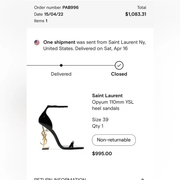 サンローラン　オピウム　ハイヒール　39 OPYUM Sandals in patent leather in Black | Saint Laurent | YSL EN-US